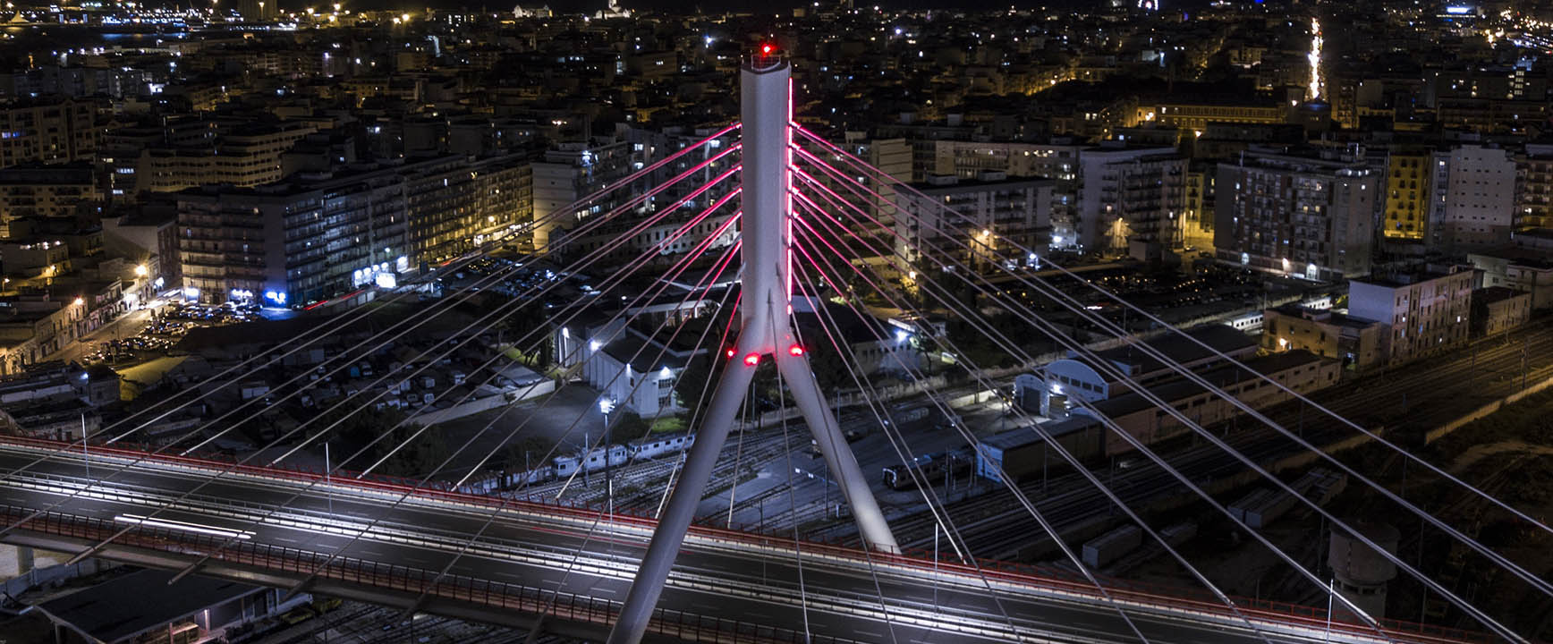 Immagine del ponte adriatico di Bari