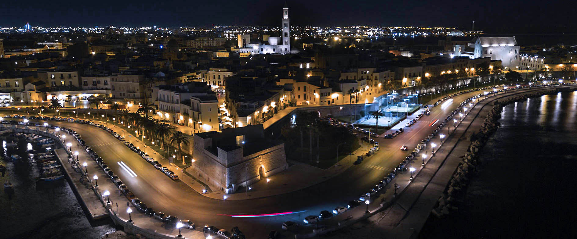 Foto di Bari vecchia dall'alto